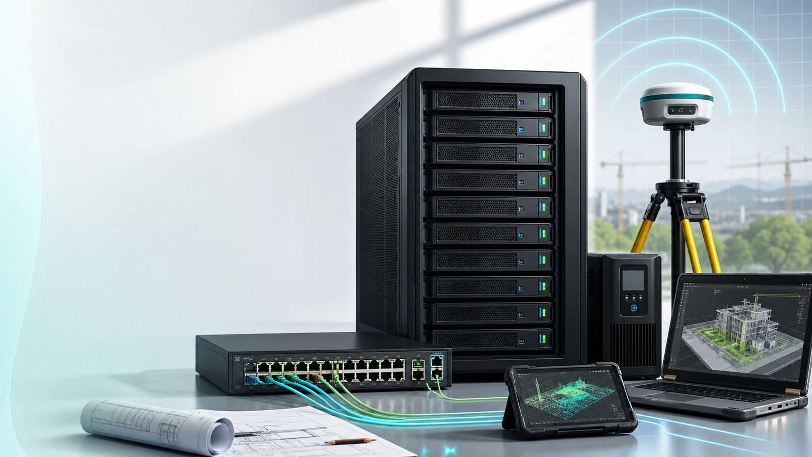 Сервер SCO Shield для геодезии и BIM